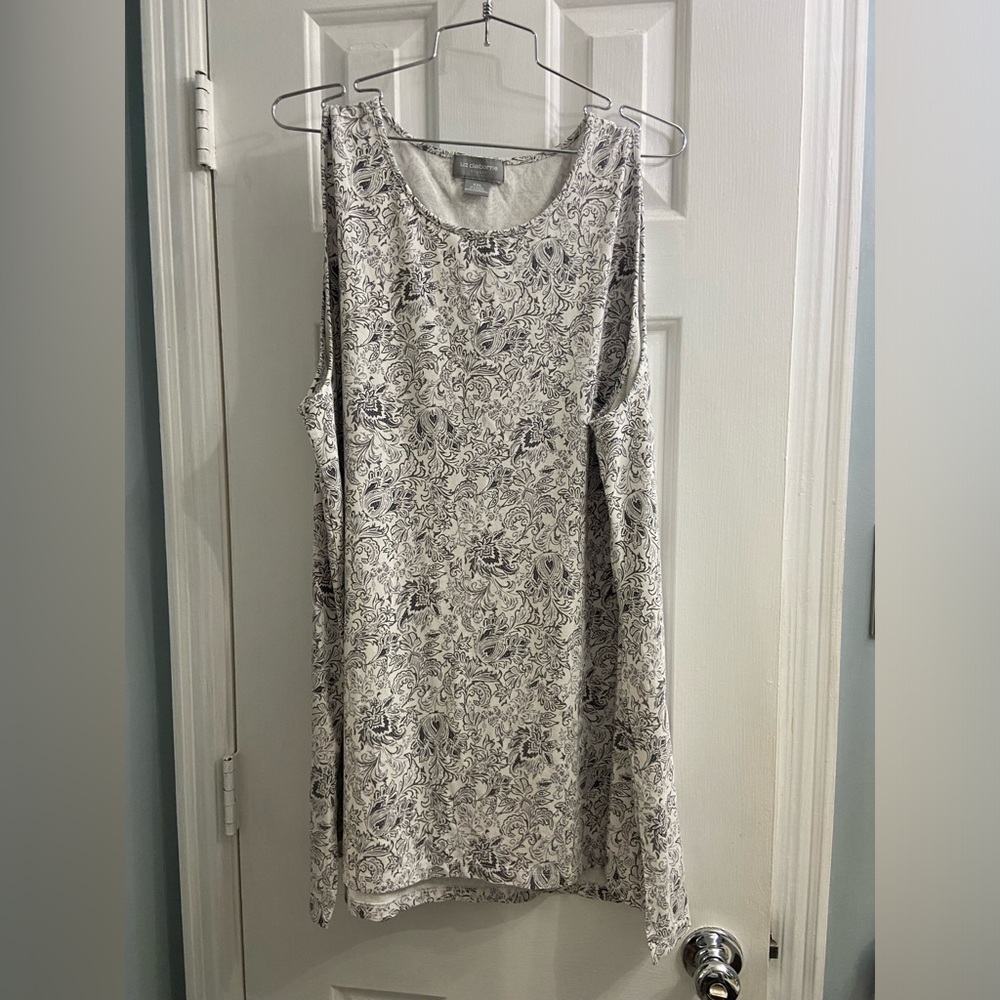 Liz Claiborne Paisley Tank Top